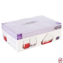 Набор стаканов Crystalex Bohemia Sandra 290 мл (6 шт)