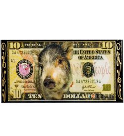 Народные промыслы ШК-11/12-A Шкатулка-купюрница в технике декупаж (8х17х4)