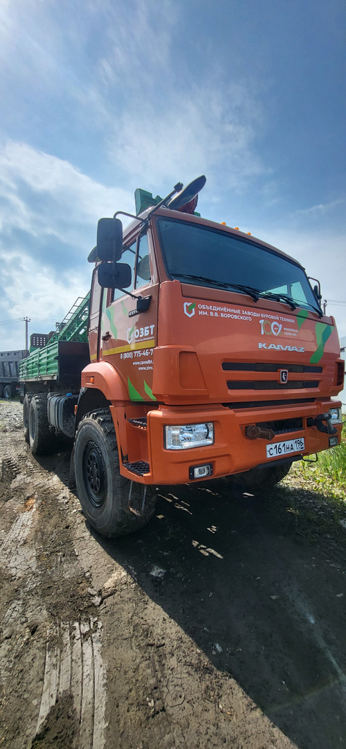 Завод буровых технологий 5071* на шасси КамАЗ 43118 6x6 Буровая установка 5071-0000010-02 (Дизельный