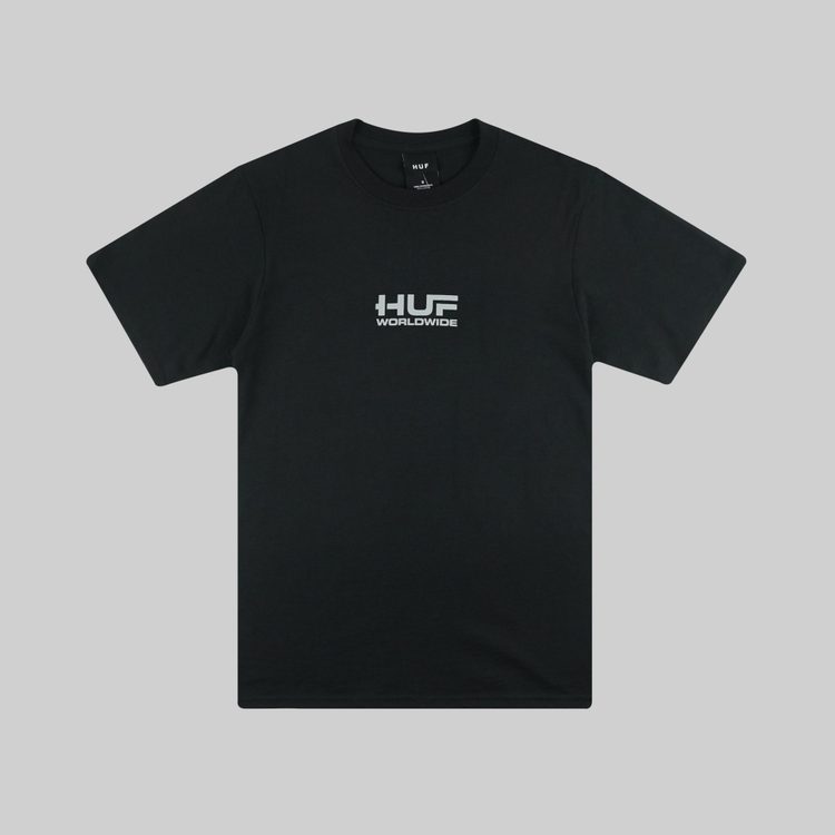 Футболка мужская HUF Triple Beam Dream артикул:TS01522 BLACK - купить в магазине Дайс