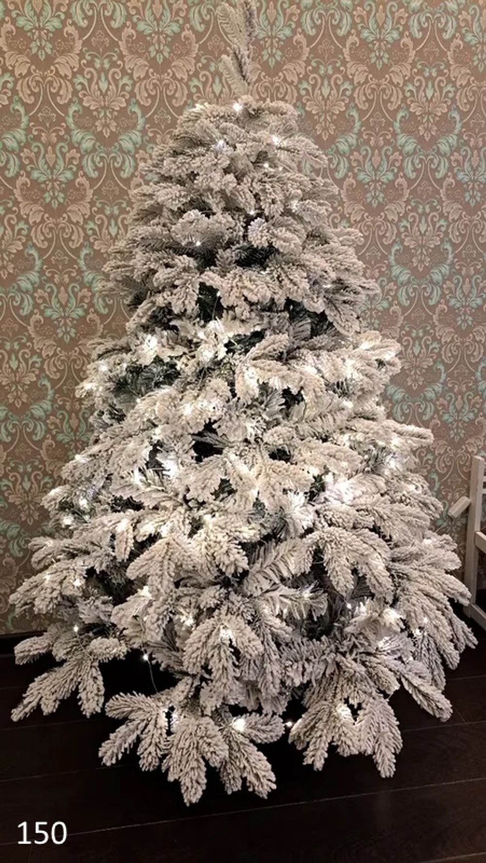 Заснеженная елка «Камчатская» (Литая+пвх) 150 см / 1.5 м