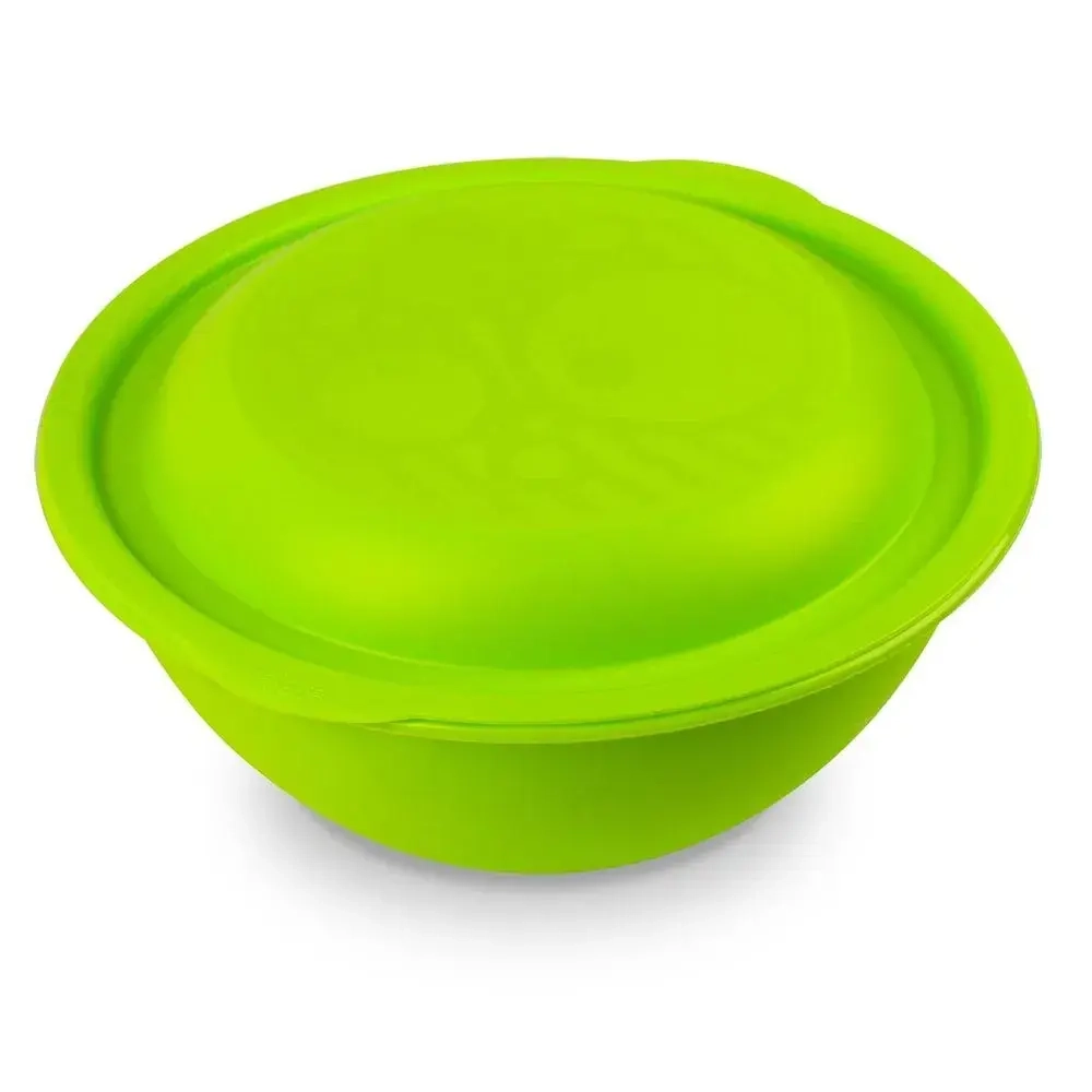 Миска салатница 3л с крышкой Мятная (комплект 36 шт)