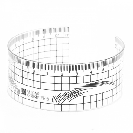 Линейка для бровей (прямоугольная)