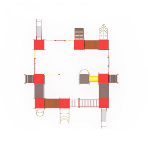 Детский игровой комплекс Городские кварталы ДИО 05056