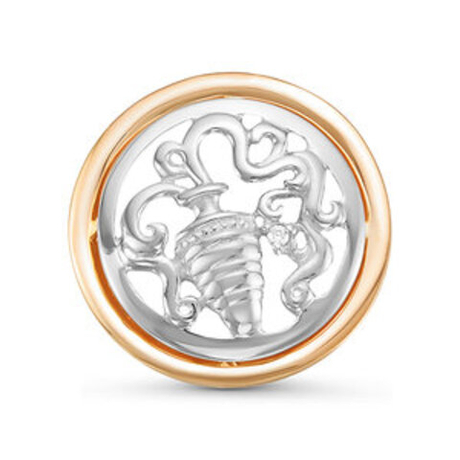 Подвеска из золота с фианитами