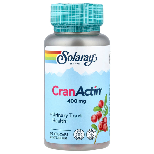 Solaray, CranActin®, 60 растительных капсул