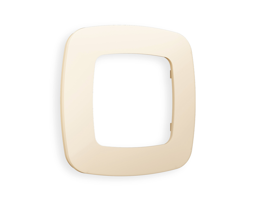 OF140331 Рамка OMEGA Ecta (Бежевый матовый) 1-ая