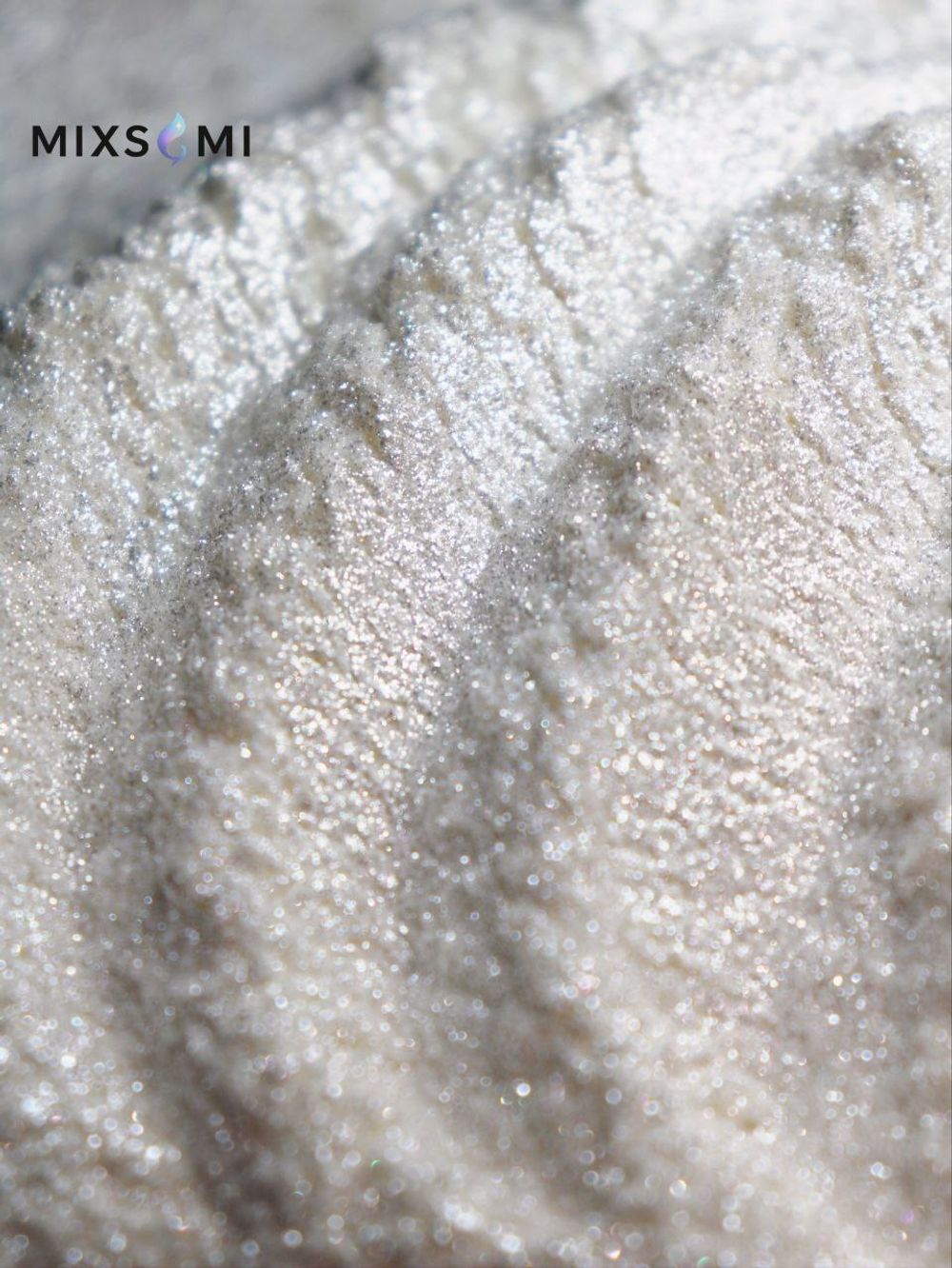 Супер белый мерцающий жемчуг - 9754 перламутровый сухой краситель