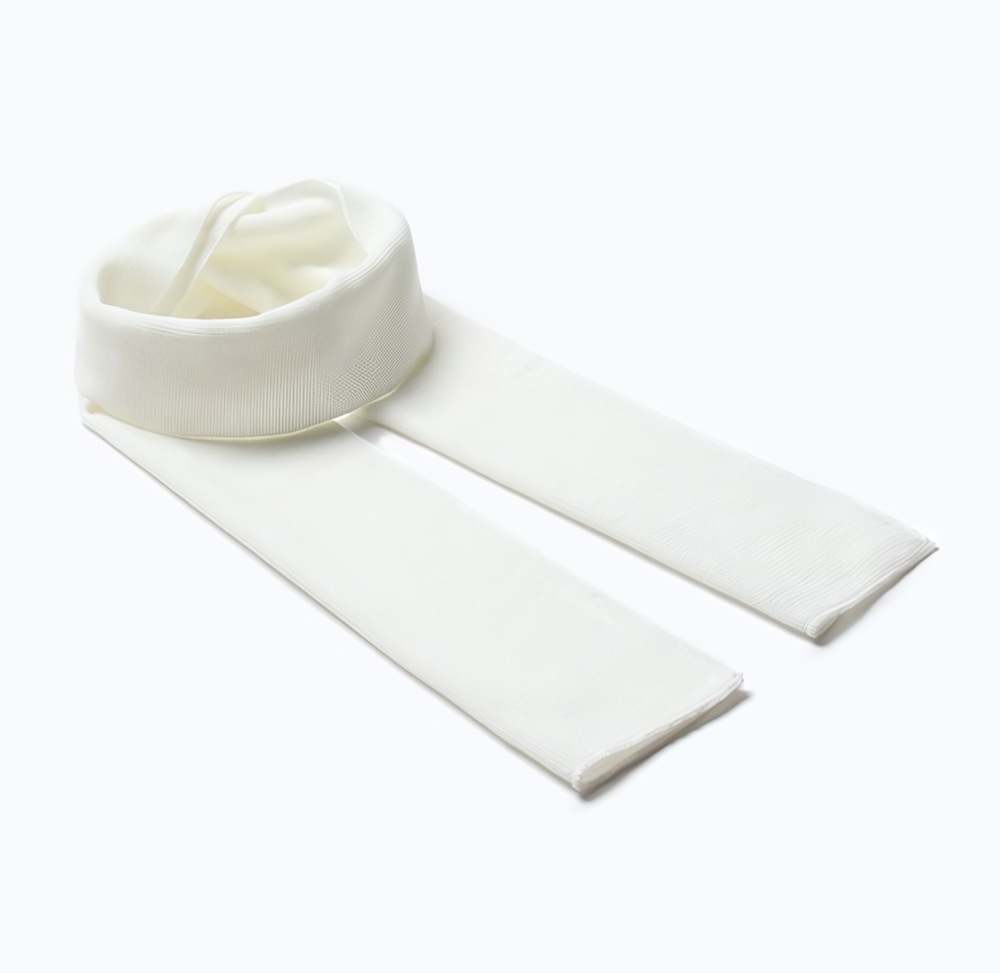 Шарф А.938, молочный, р-р144х20 9903479