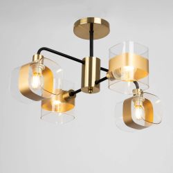 Citilux Бертон CL140141 Люстра потолочная Бронза