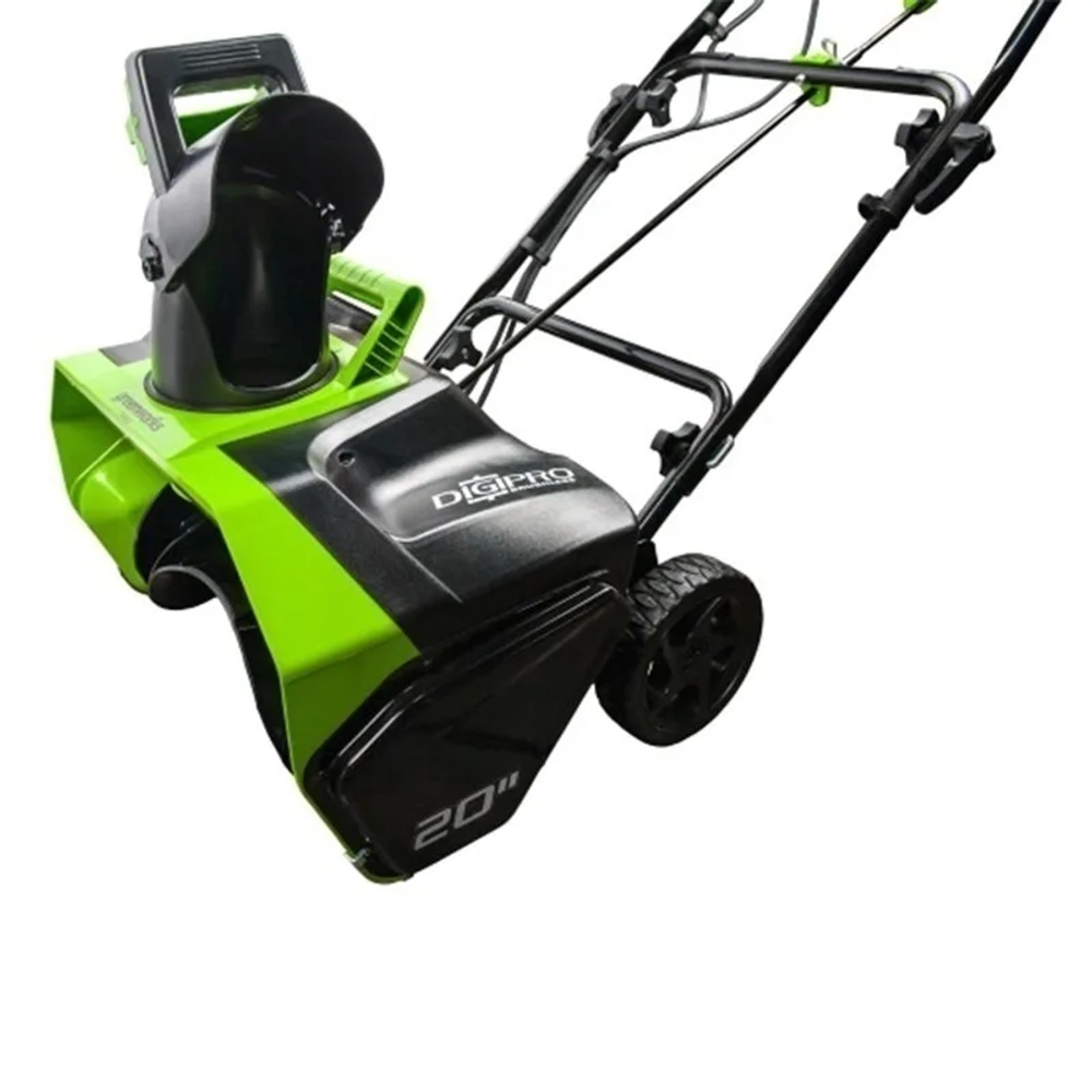 Greenworks GD40ST 40В аккумуляторный снегоуборщик (без АКБ и ЗУ) ковш 51 см, выброс 6 м 2600007