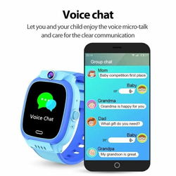 Розовый Детский Смарт часы Y31 с GPS и SIM картой, Wifi, камерой, кнопкой SOS, будильником и телефоном / Smart Watch Y31