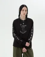 Лонгслив Postaments Beresta черный