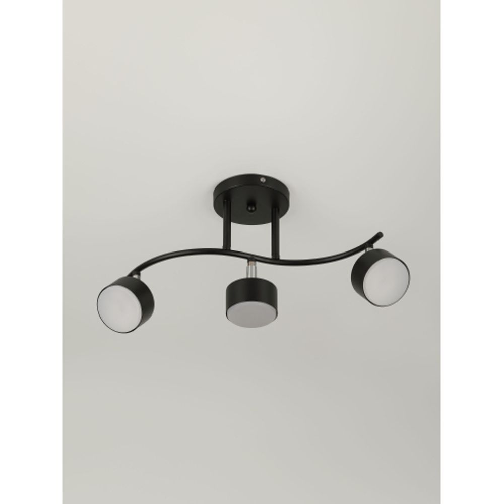 Светильник настенно-потолочный спот Rivoli   7074-703 3хGX53 15 Вт поворотный