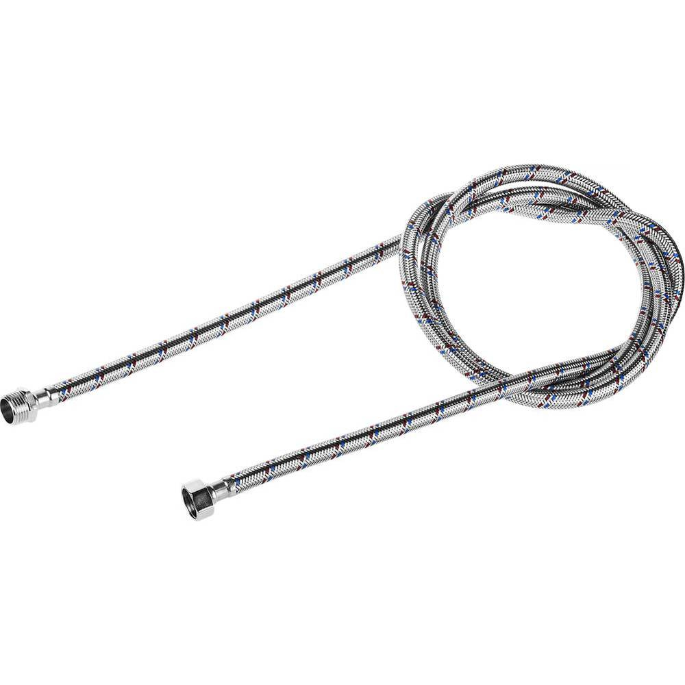 Подводка гибкая для воды ЗУБР 1/2_, 2 м, гайка-штуцер (51005-G/S-200)