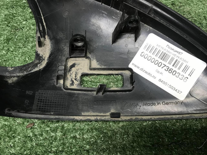 Накладка зеркала правая Porsche Cayenne 958 14-18