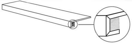 Угл.ступень ANG.TOP DX DOLPHIN MILK