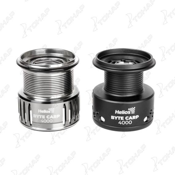 Катушка Byte carp 4000 CP 4+1 подшип + зап шпуля (HS-BC-4000-S) Helios