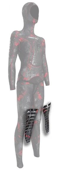 Гидрокостюм женский Free-Sub Carbon Troya Yamamoto 39 5 мм