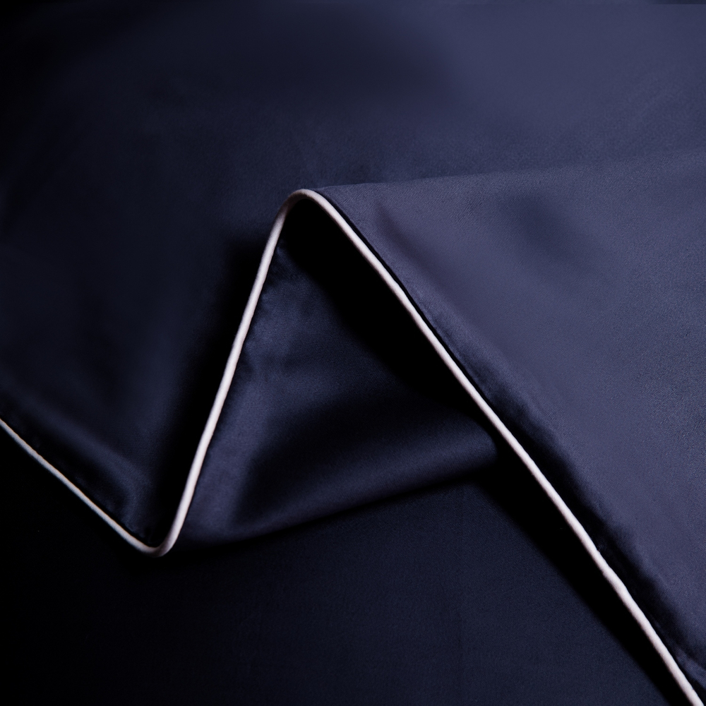 КПБ Однотонный Сатин Премиум OCP011, Евро, 4 наволочки