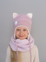 Шапка зимняя вязаная (Пион) КИС