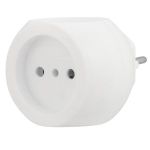 Тройник электрический «Шар» 6А б/з белый 220 В REXANT