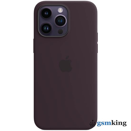 Apple Silicone Case with MagSafe iPhone 14 Pro Elderberry (Фиолетовый) MPTK3ZM/A