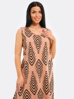 Платье хлопок свободное