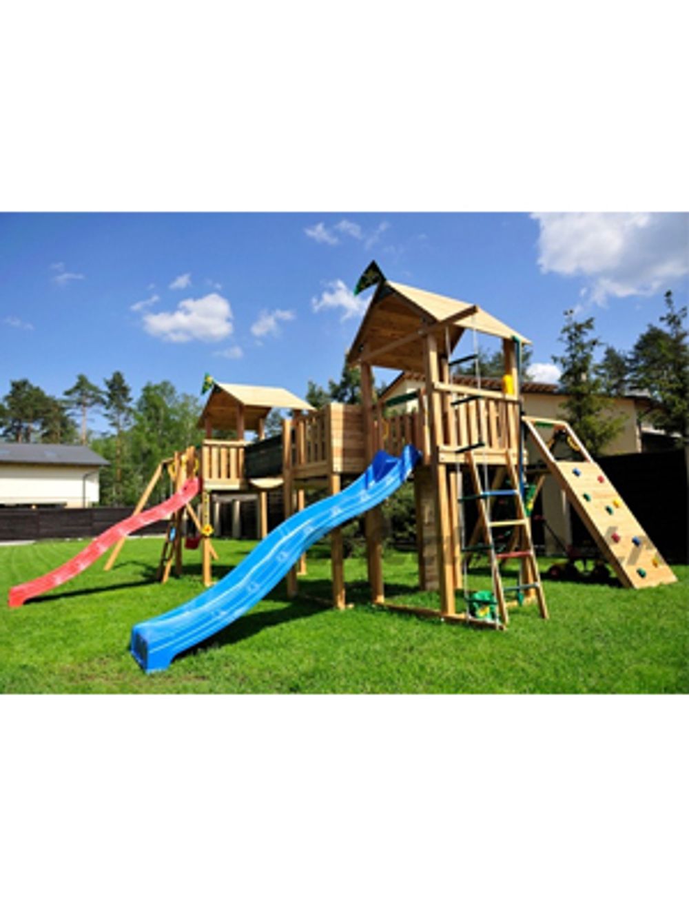 Детская площадка Jungle Gym Mansion Deluxe