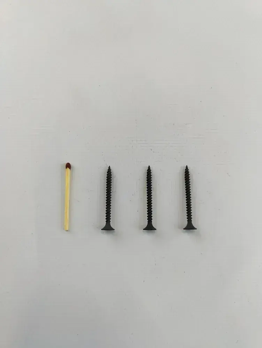 Саморезы по металлу черные 3,5мм х 41мм, 200шт