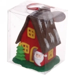 Подвеска Сandy «Новгодний домик» 8,5х7х6 см, в ассортименте
