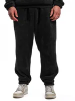 Брюки Hardlunch плюшевые черные