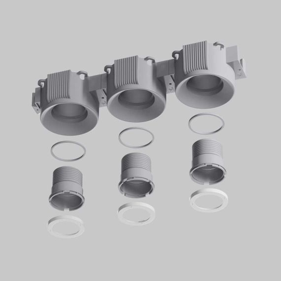 Встраиваемый светильник Maytoni Technical Downlight Intro 2.0 DL136-GU10-W