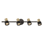 Citilux SAT CL505641 Спот поворотный с выключателем Чёрный+Золото