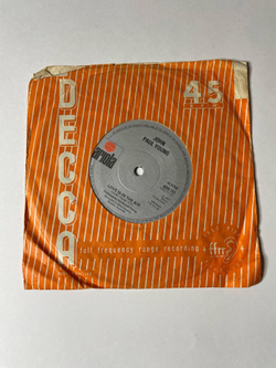 Винтажная виниловая пластинка LP John Paul Young Love Is In The Air (UK 1977) 7 дюймов