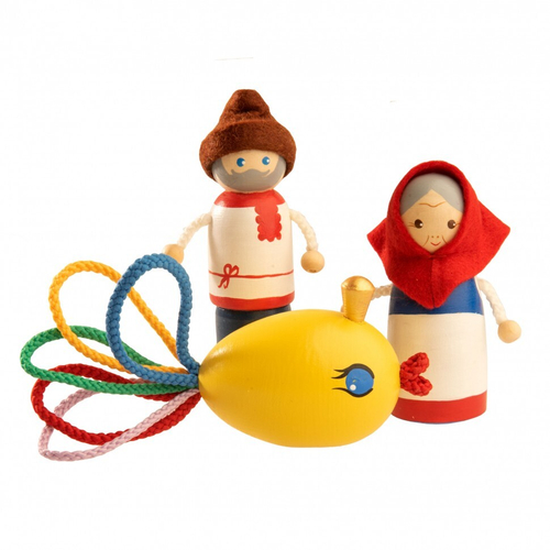 Набор пальчиковых игрушек "Сказка о Золотой рыбке", Вальда