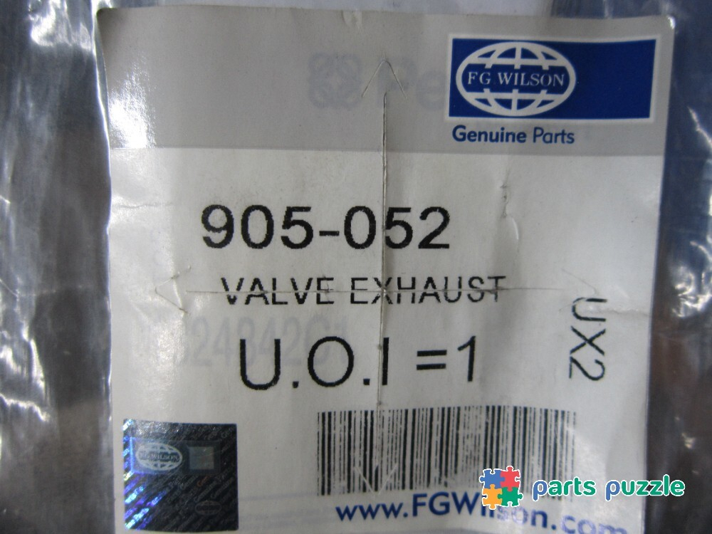 Клапан выпускной / VALVE EXHAUST АРТ: 905-052