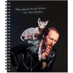 Тетрадь общая 48 листов на металлическом гребне "Модные классики"