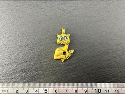 Подвеска. Кот с рыбёшкой