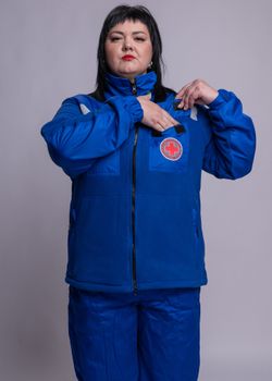 Толстовка флисовая женская Скорая помощь Medicline