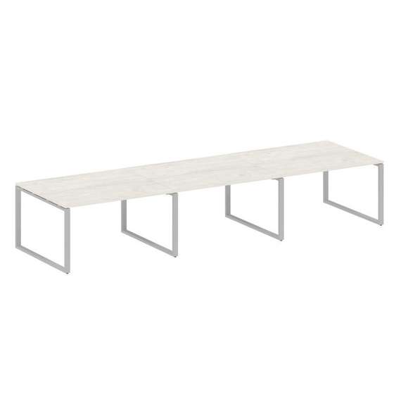 Метал Систем Переговорный стол (3 столешницы) на О-оразном м/к БО.ПРГ-3.3