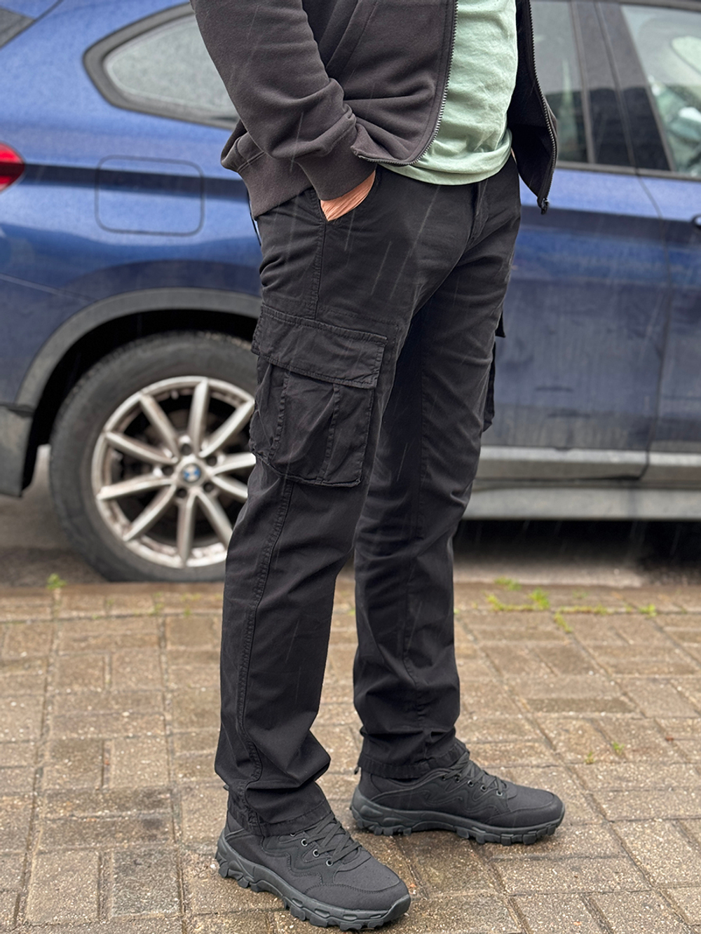 Джоггеры In-Yesir прямой Черный