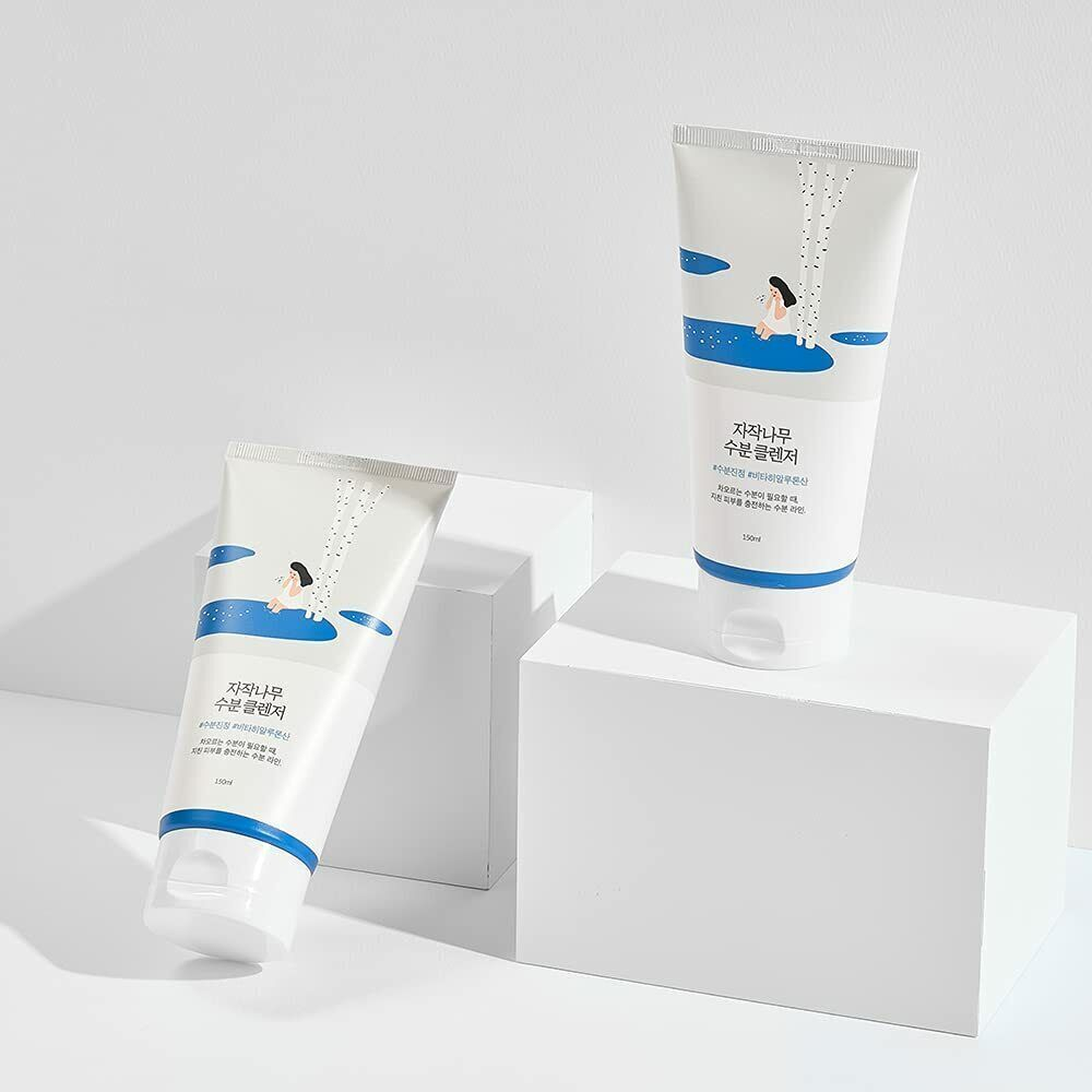 Round Lab Birch Juice Wash Off Pack увлажняющая маска для лица с березовым соком для сухой и обезвоженной кожи