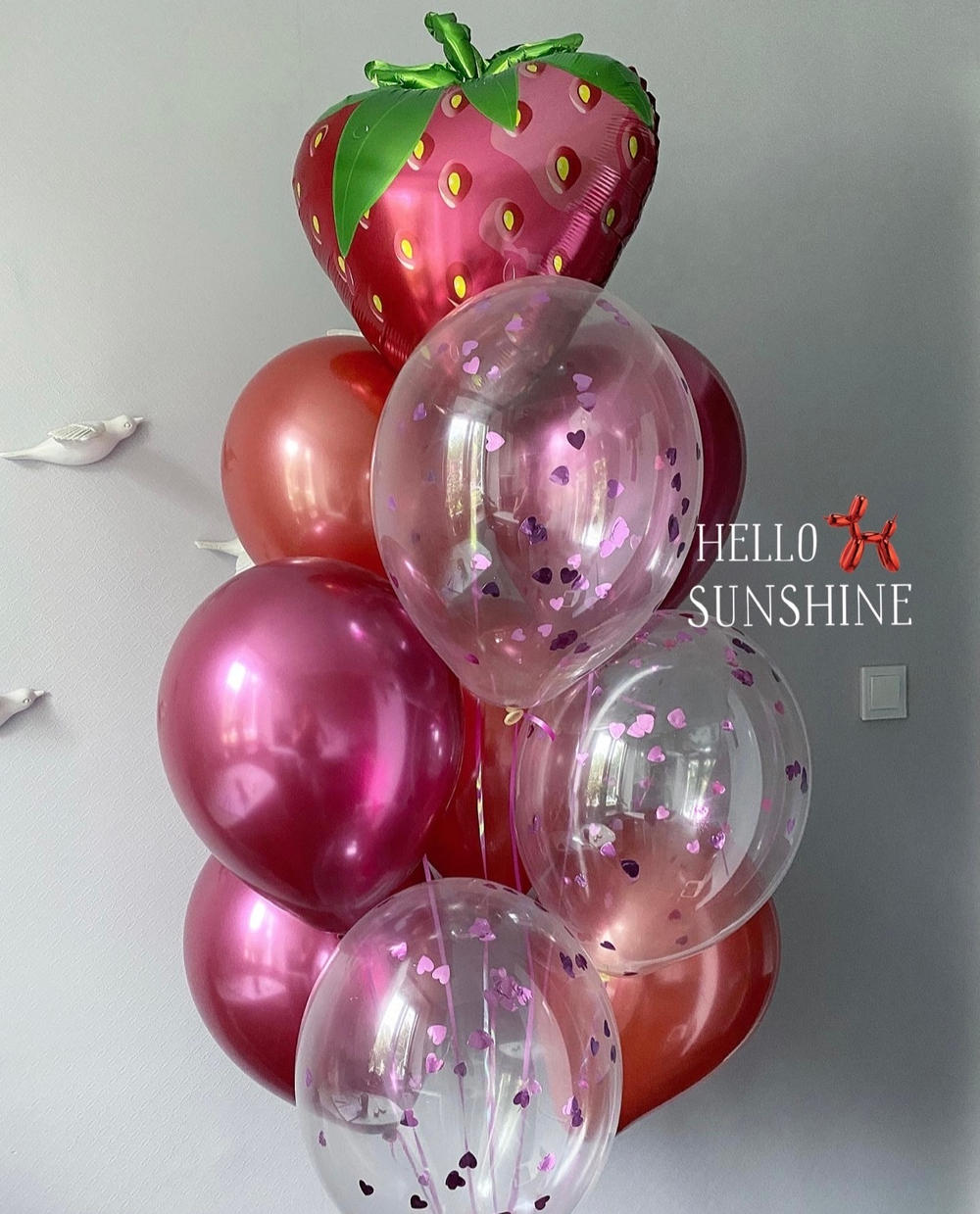 Набор шаров влюбленным №11