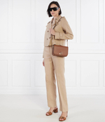 Кожаная сумка-мессенджер Luggage Michael Kors - коричневый(30S4GD8M2L)