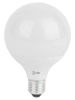 Лампочка светодиодная ЭРА STD LED G95-15W-4000K-E27 E27 / Е27 15Вт шар нейтральный белый свет