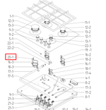 Cвеча электро-поджига газовой плиты для Gorenje (Горенье) 343527