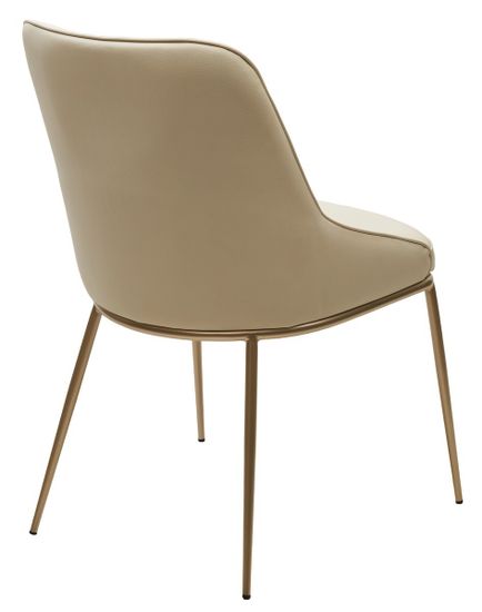 Стул ABRIOLA Milk Ti-02, PU / шампань