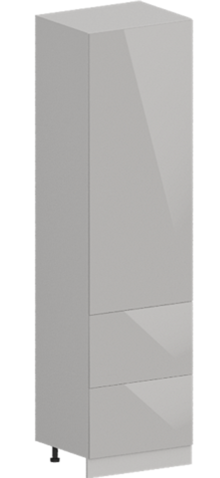 Кухня Модуль ШП2Я 600М Белый / Белый софт