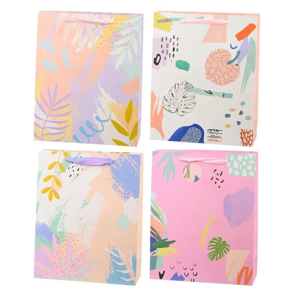 Подарочный пакет Basir, серия &quot;Абстракция&quot;, 26*10*32 см, ассорти